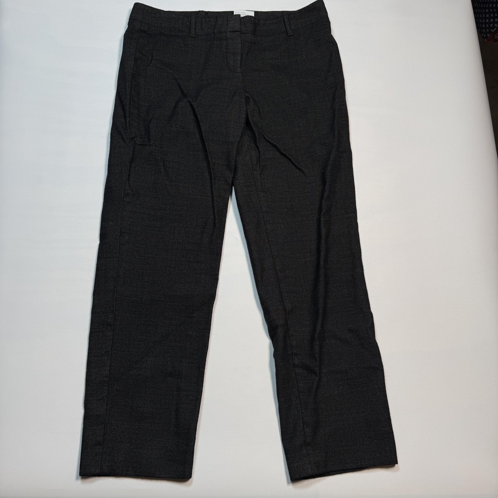 HUGO BOSS Pants Womens 10 Gray Tweed‎ Dress Trousers Toya1 Office Work Career